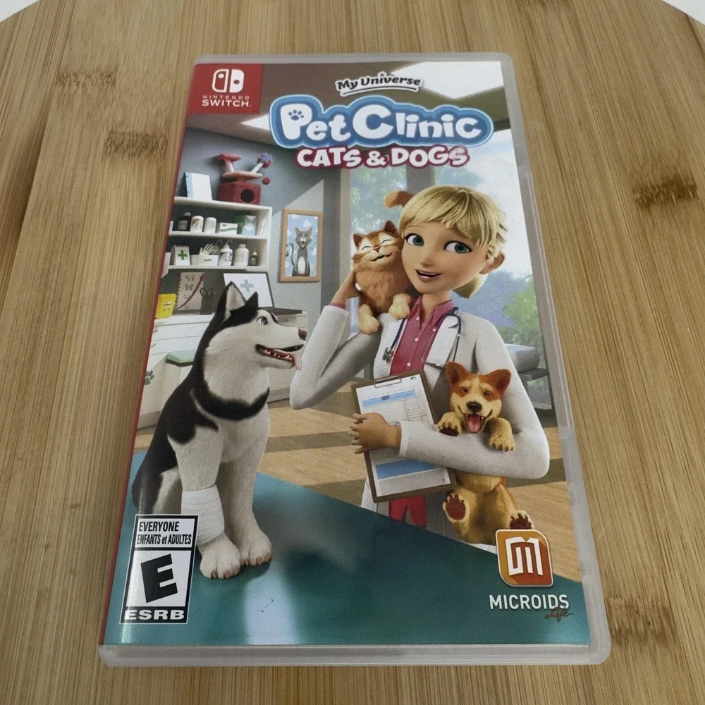 My Universe Pet Clinic Cats & Dogs Nintendo Switch Game E Microids NTSC-U/C